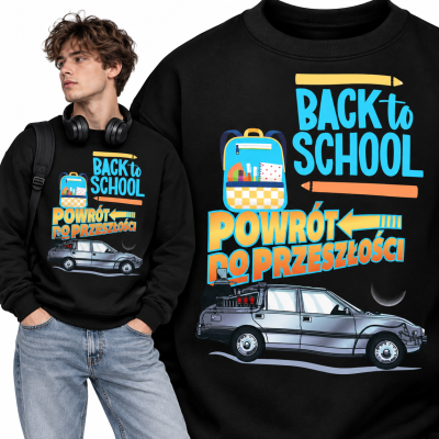 BLUZA ŚMIESZNA    POWRÓT DO SZKOŁY